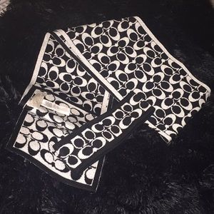 Coach Scarf & Headband Set